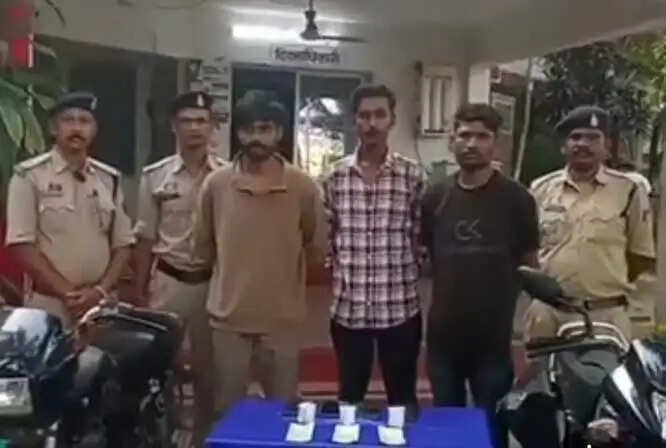 कांकेर में हेरोइन (चिट्टा) की खरीद-बिक्री करने वाले तीन आरोपित गिरफ्तार