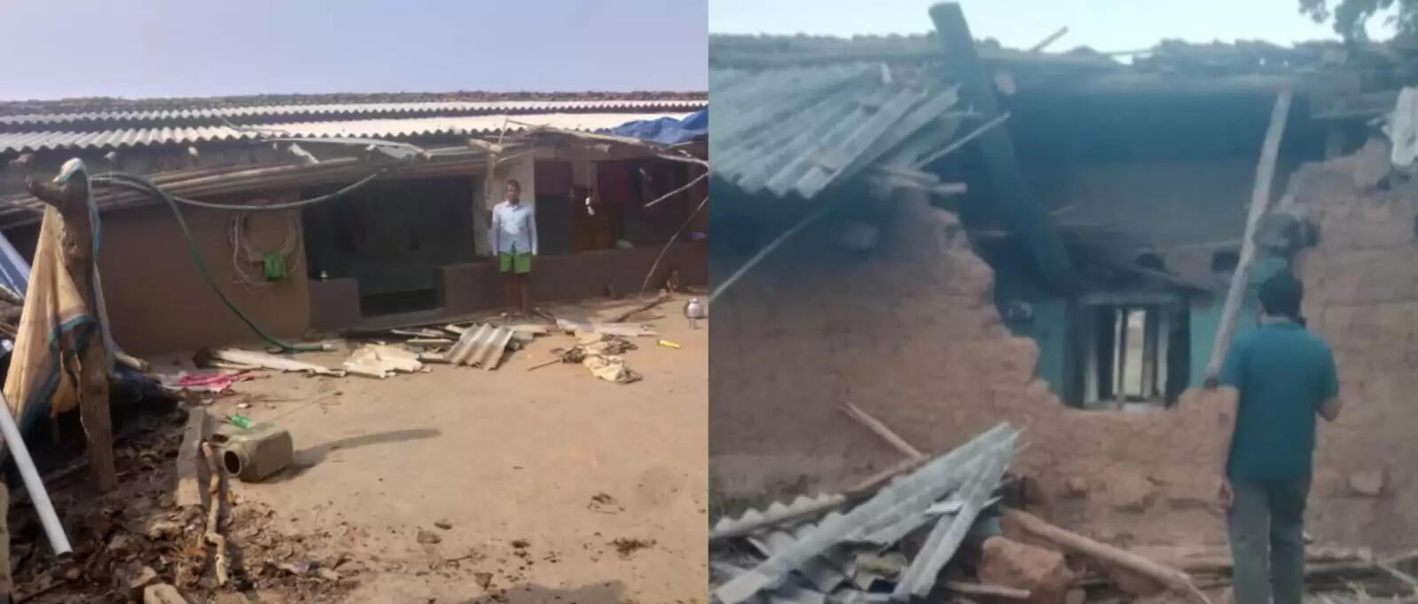 अनूपपुर: जिले में एक और हाथी का प्रवेश, रात में घरों में तोड़फोड़ कर फसलों बनाया आहार