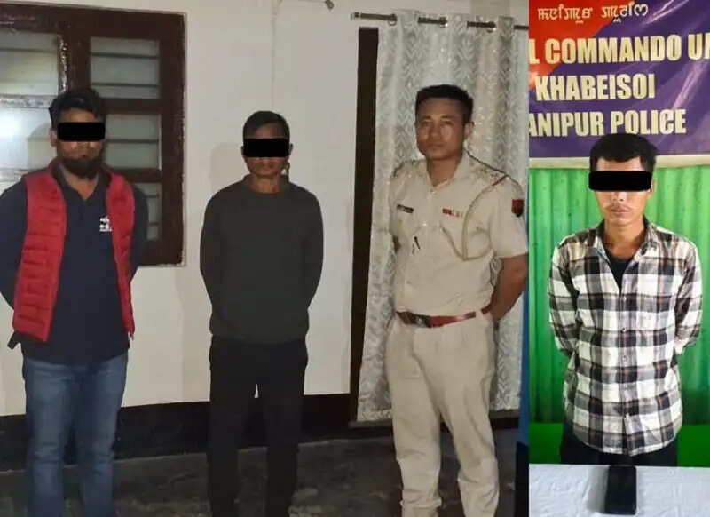मणिपुर में पीएलए का कैडर गिरफ्तार, दो अन्य हिरासत में