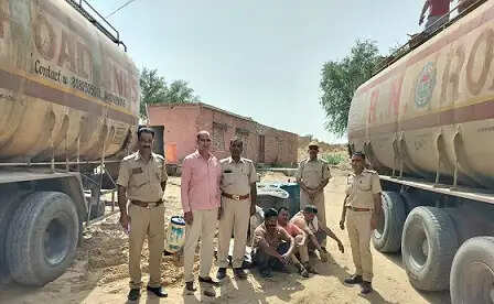 लाखों रूपये की कीमत का स्प्रिट बरामद