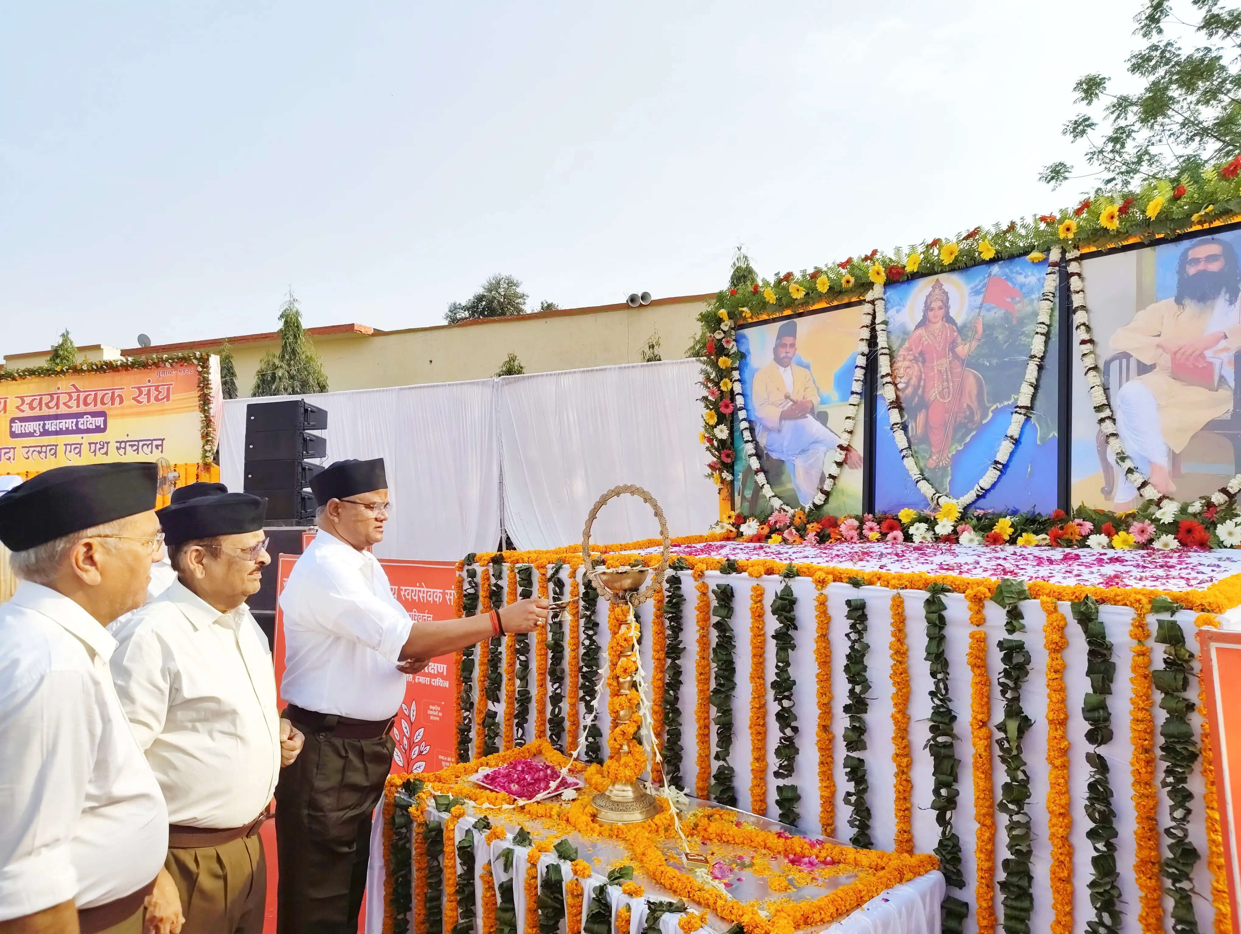 गोरखपुर में नवसंवत्सर पर अनुशासन और राष्ट्रभाव का अद्भुत प्रदर्शन, भव्य पथ संचलन में उमड़ा जनसैलाब