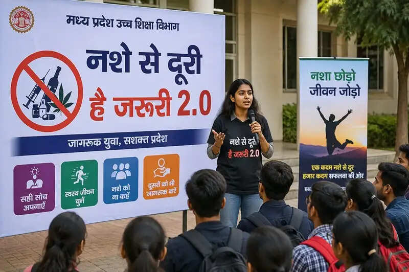 मध्य प्रदेश के उच्च शिक्षण संस्थानों में चलेगा “नशे से दूरी है जरूरी 2.0” अभियान