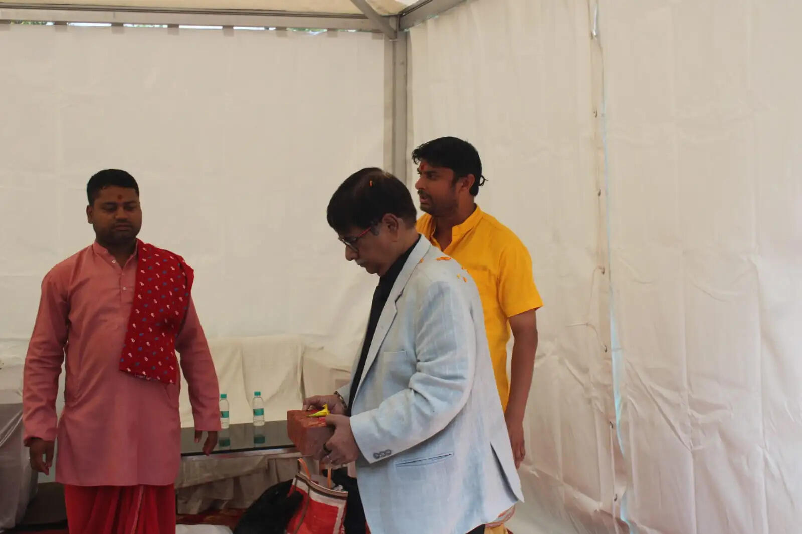 न्यायमूर्ति दीपक रौशन ने किया वीडब्ल्यूडीसी के भवन निर्माण के लिए भूमि-पूजन