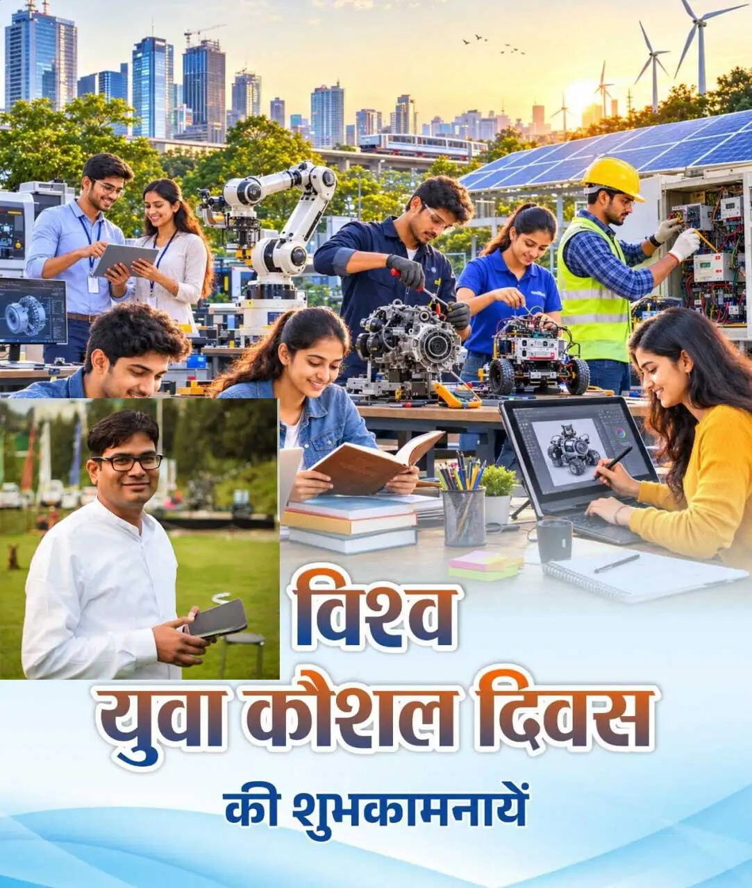कौशल विकास से आत्मनिर्भर भारत और विकसित छत्तीसगढ़ का सपना होगा साकार : मंत्री ओपी चौधरी