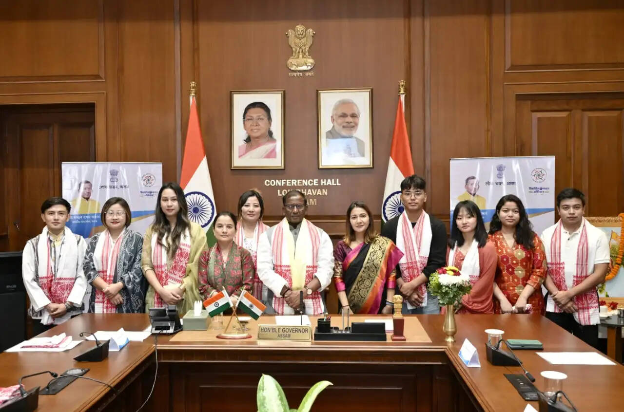 लोक भवन असम में सिक्किम राज्य स्थापना दिवस का आयोजन