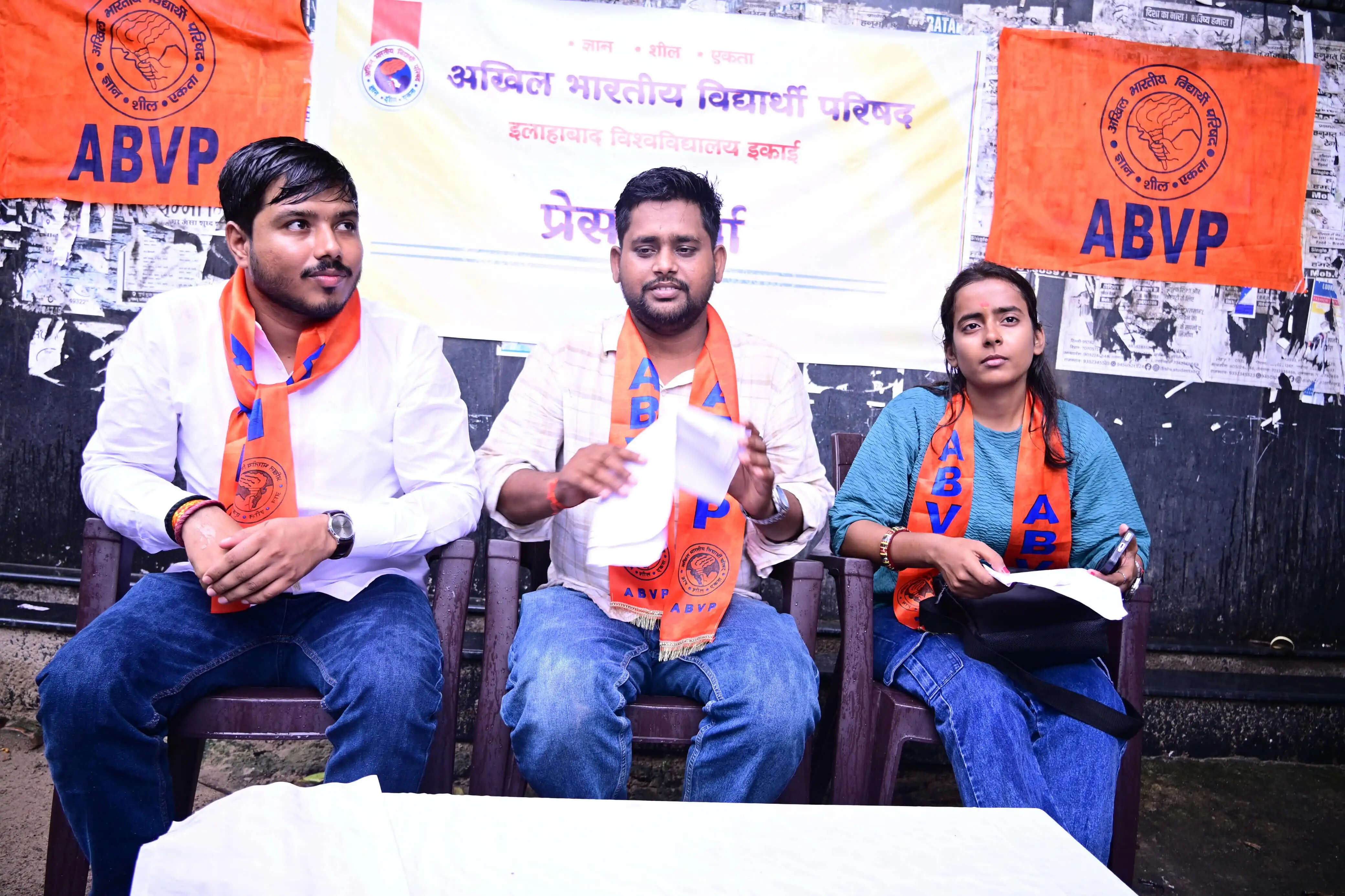 इलाहाबाद विश्वविद्यालय में छात्रहित की समस्याओं का समयबद्ध हाे समाधान : आलोक त्रिपाठी