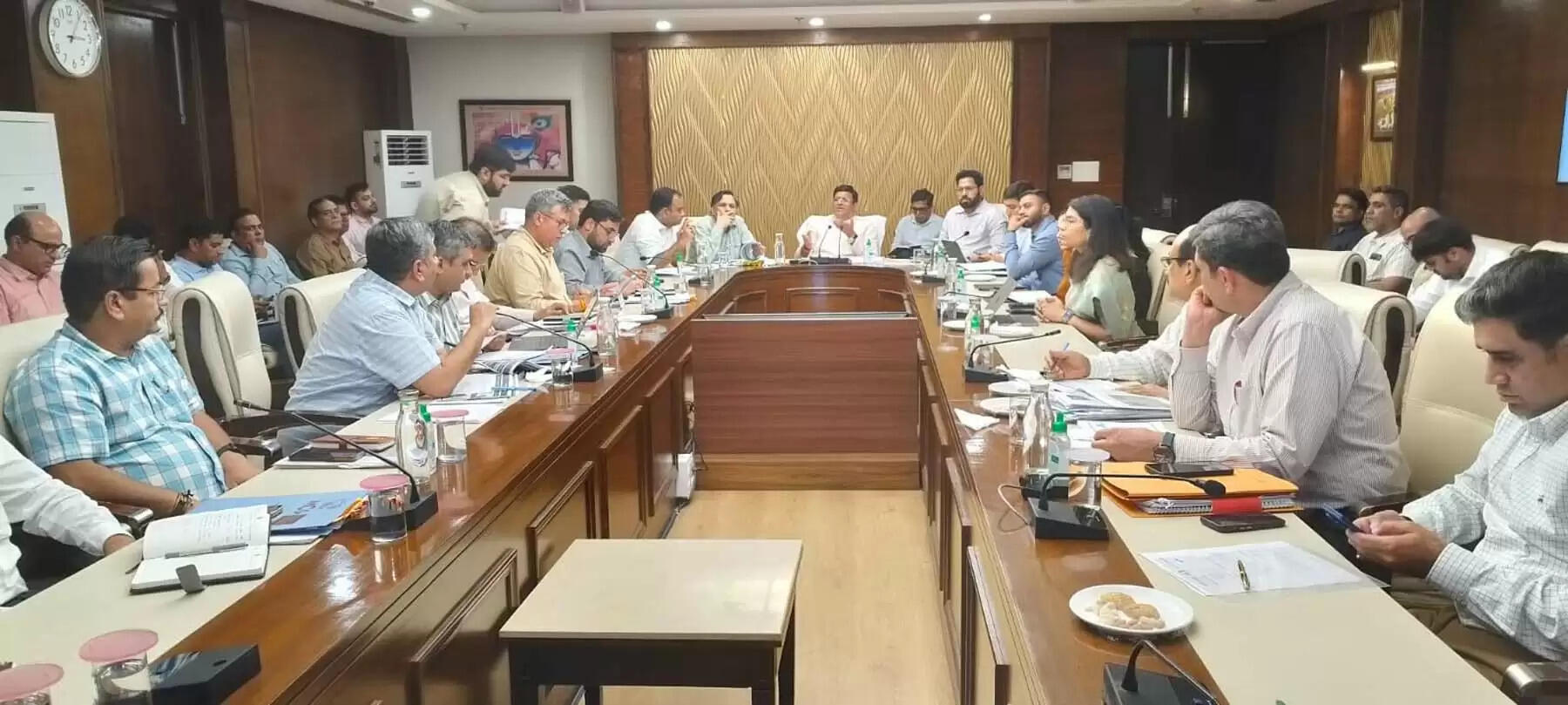 गुरुग्राम: इस बार मानसून के दौरान कहीं भी जलभराव की स्थिति उत्पन्न न हो: विपुल गोयल