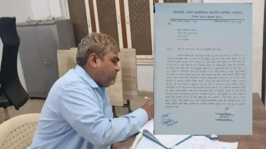 आगरमालवा: मंदिर में चप्पल चोरी, नायब तहसीलदार ने एसपी व टीआई को लिखा पत्र