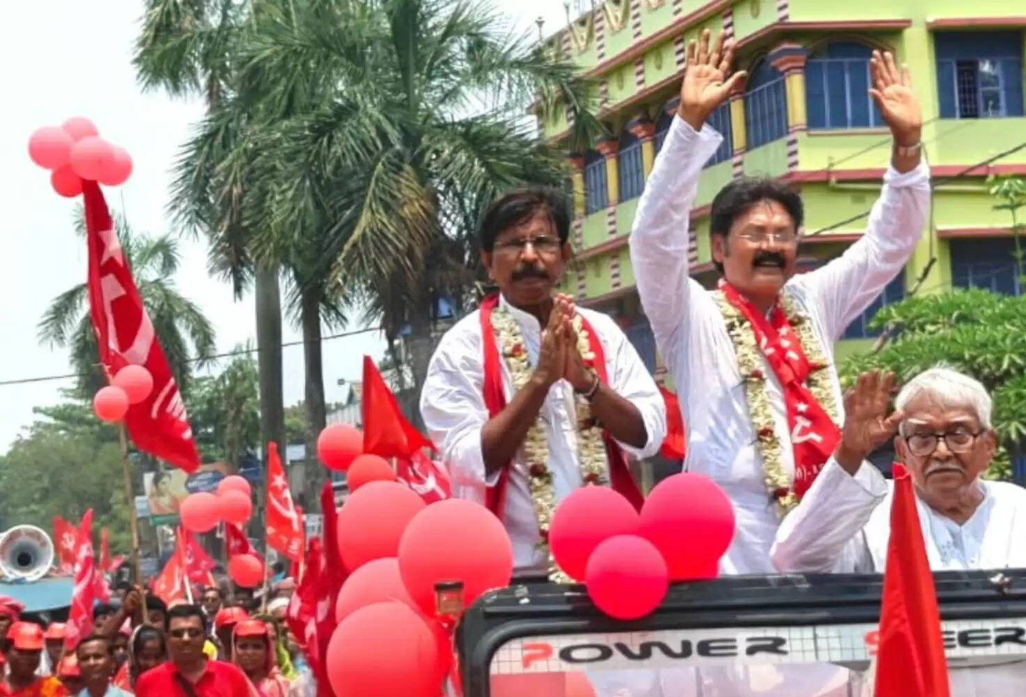 चुनाव 26 : सबंग में माकपा का बड़ा रोड शो, विमान बसु ने बढ़ाया कार्यकर्ताओं का उत्साह