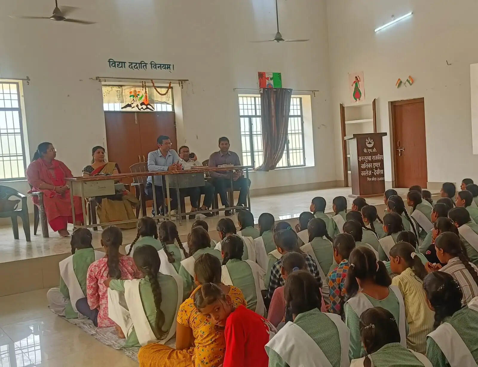 देवरिया में एचपीवी टीकाकरण के लिए किया गया जागरूक