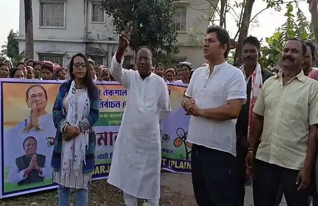 नक्सलबाड़ी में तृणमूल प्रत्याशी शंकर मालाकार ने संभाली चुनावी कमान, चाय बागान से शुरू किया प्रचार