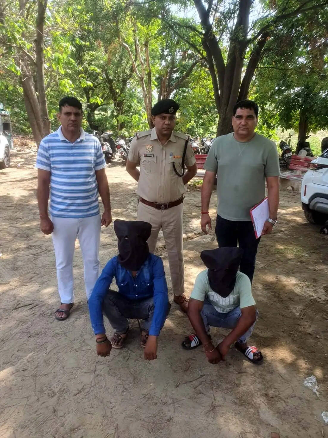 हिसार : पुलिस ने 9 घंटे में सुलझाई सनैचिंग की वारदात, दो गिरफ्तार