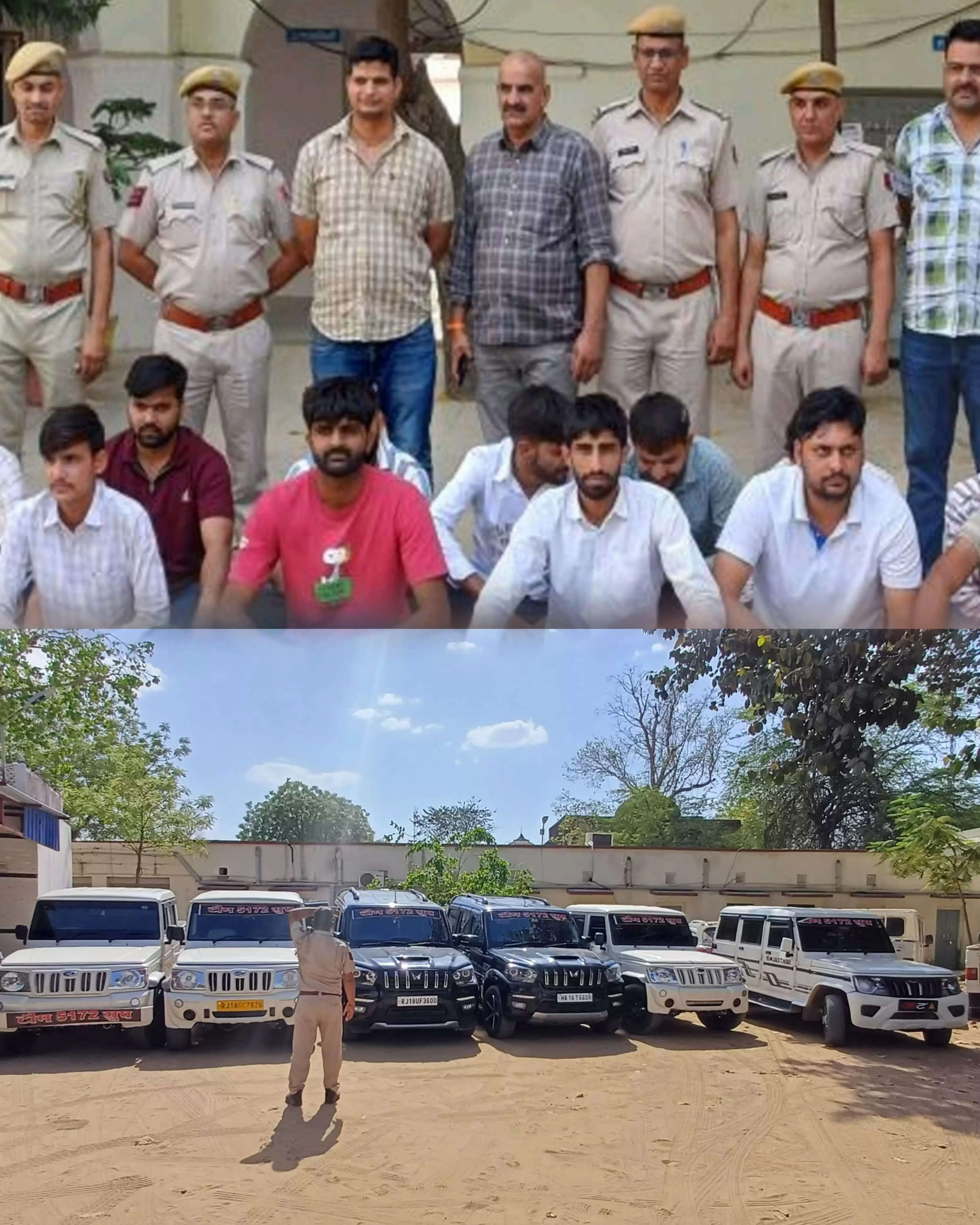 हिस्ट्रीशीटर सहित 12 गिरफ्तार : जेल के बाहर जमावड़ा कर फैला रहे थे दहशत