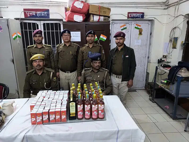 पूसीरे के रेसुब का सप्ताहव्यापी अभियान,अपराधी गिरफ्तार, प्रतिबंधित सामान बरामद