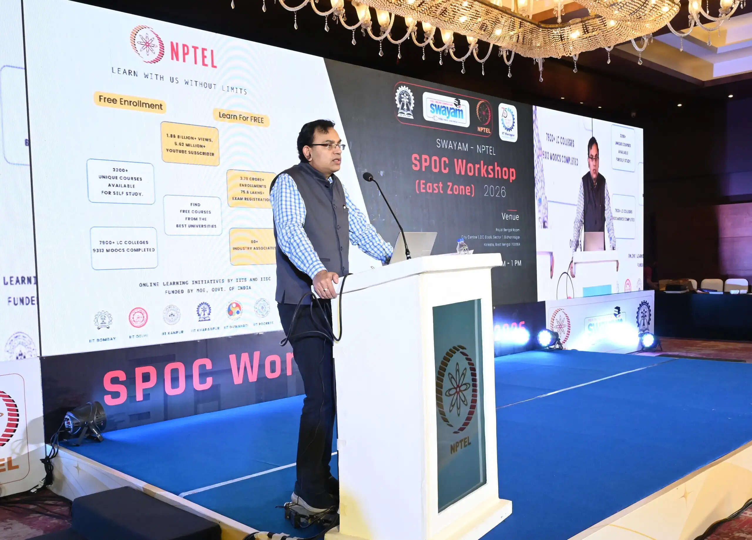 आईआईटी खड़गपुर में स्वयं–एनपीटीईएल एसपीओसी कार्यशाला