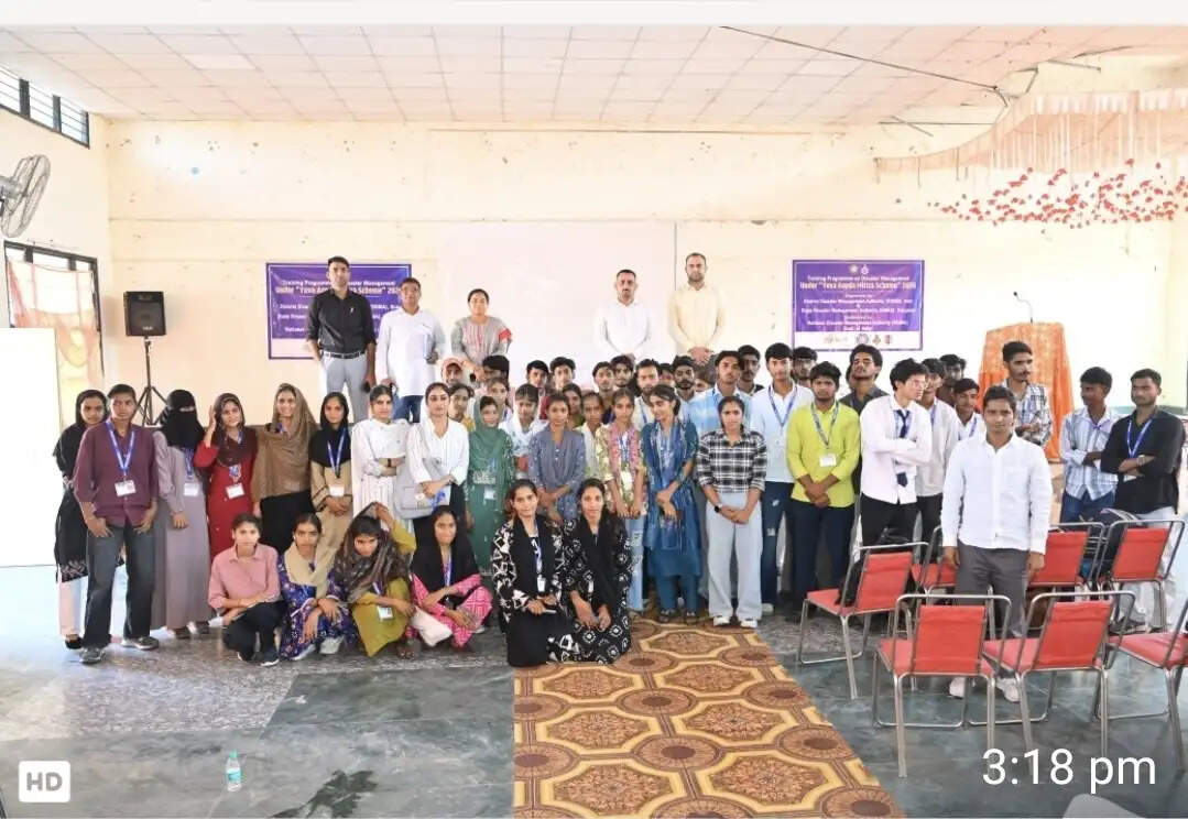 आपदा से निपटने के लिए तैयार होंगे नूंह के 150 युवा स्वयंसेवक