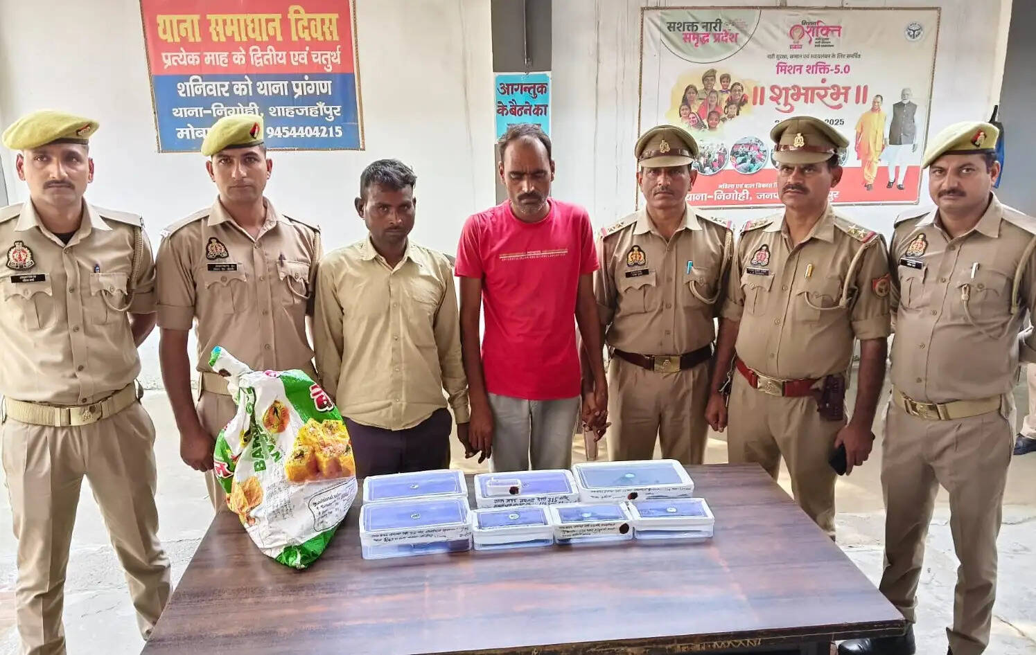 शाहजहांपुर : अवैध शस्त्र फैक्टरी का भंडाफोड़, दो गिरफ्तार
