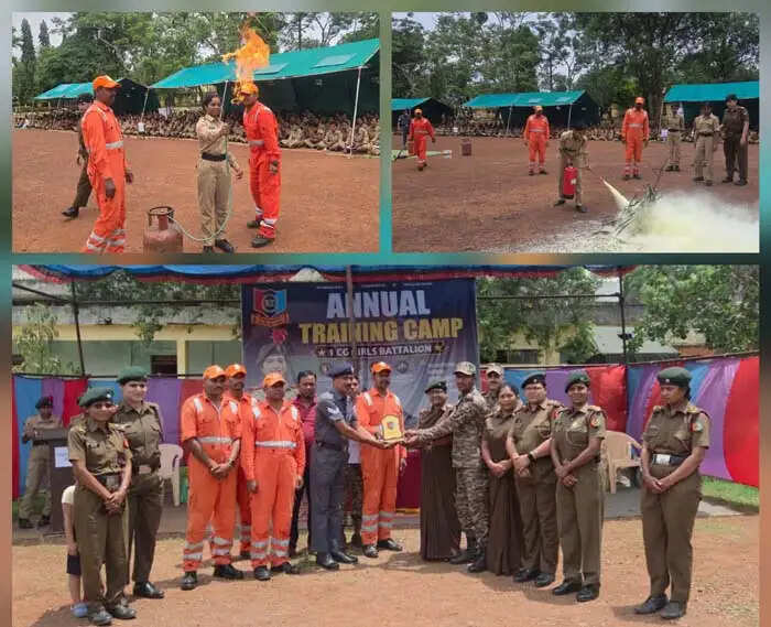 अग्नि सुरक्षा व आपदा प्रबंधन पर एसडीआरएफ द्वारा व्याख्यान एवं प्रदर्शन आयोजित