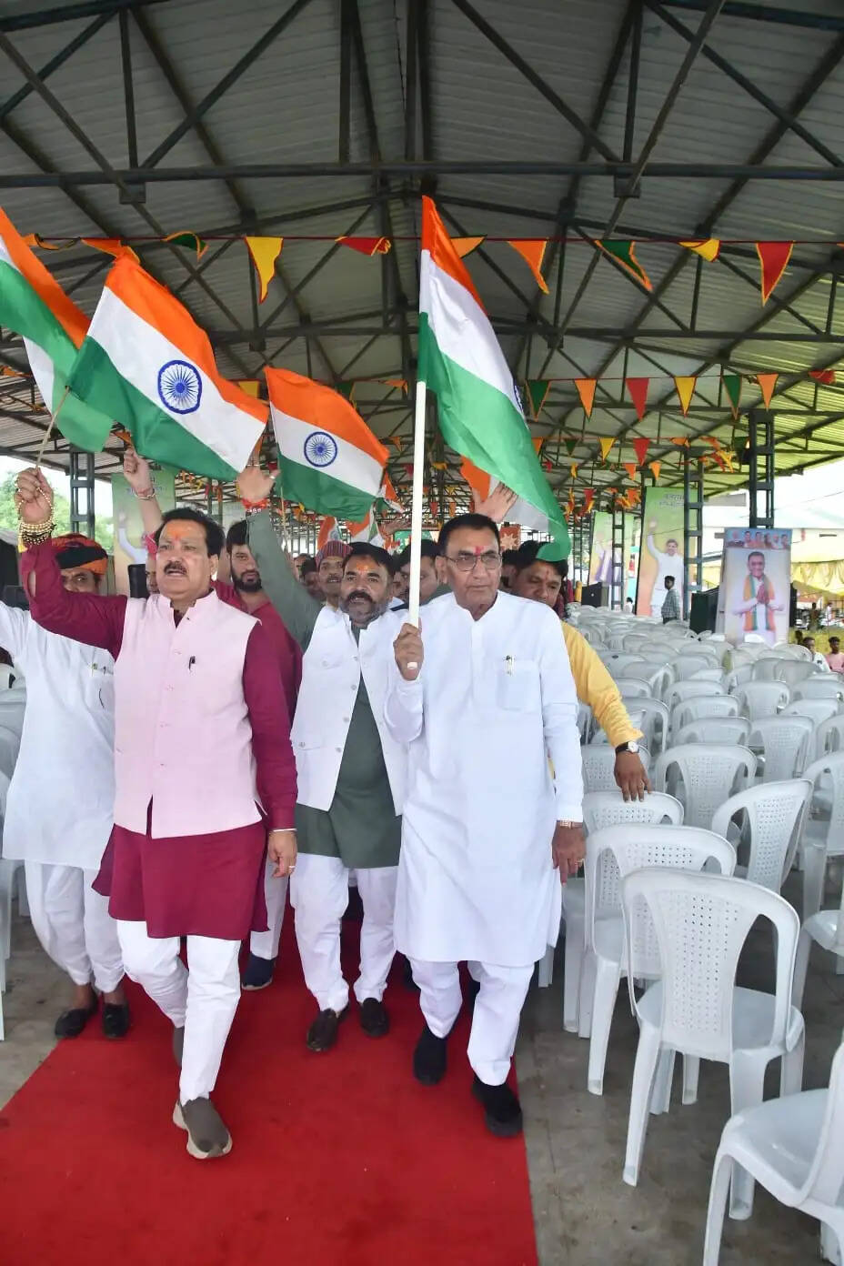राजगढ़ः जिले में ‘हर घर तिरंगा’ अभियान का शुभारंभ, मंत्री पंवार और टेटवाल ने तिरंगा यात्रा में लिया हिस्सा