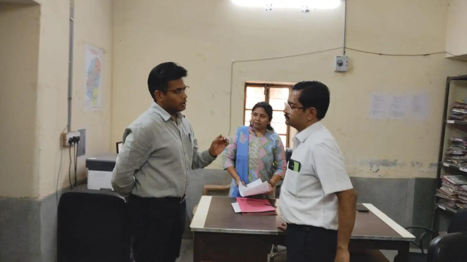 एनसीआईएसएम की टीम ने किया आयुर्वेद महाविद्यालय का निरीक्षण