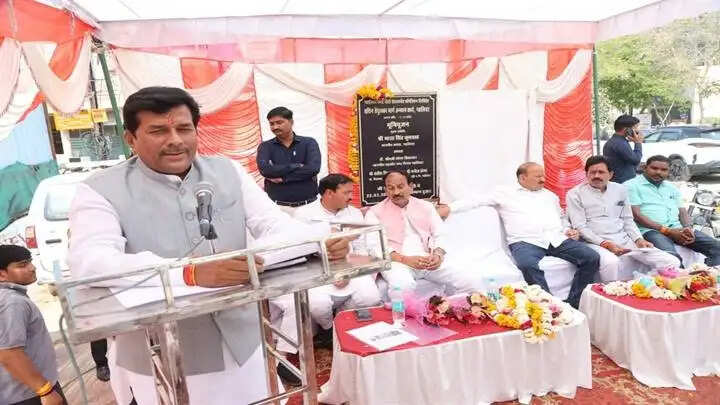 ग्वालियरः सचिन तेंदुलकर मार्ग का 7.13 करोड़ की लागत से होगा उन्नयनीकरण, सांसद ने किया भूमिपूजन