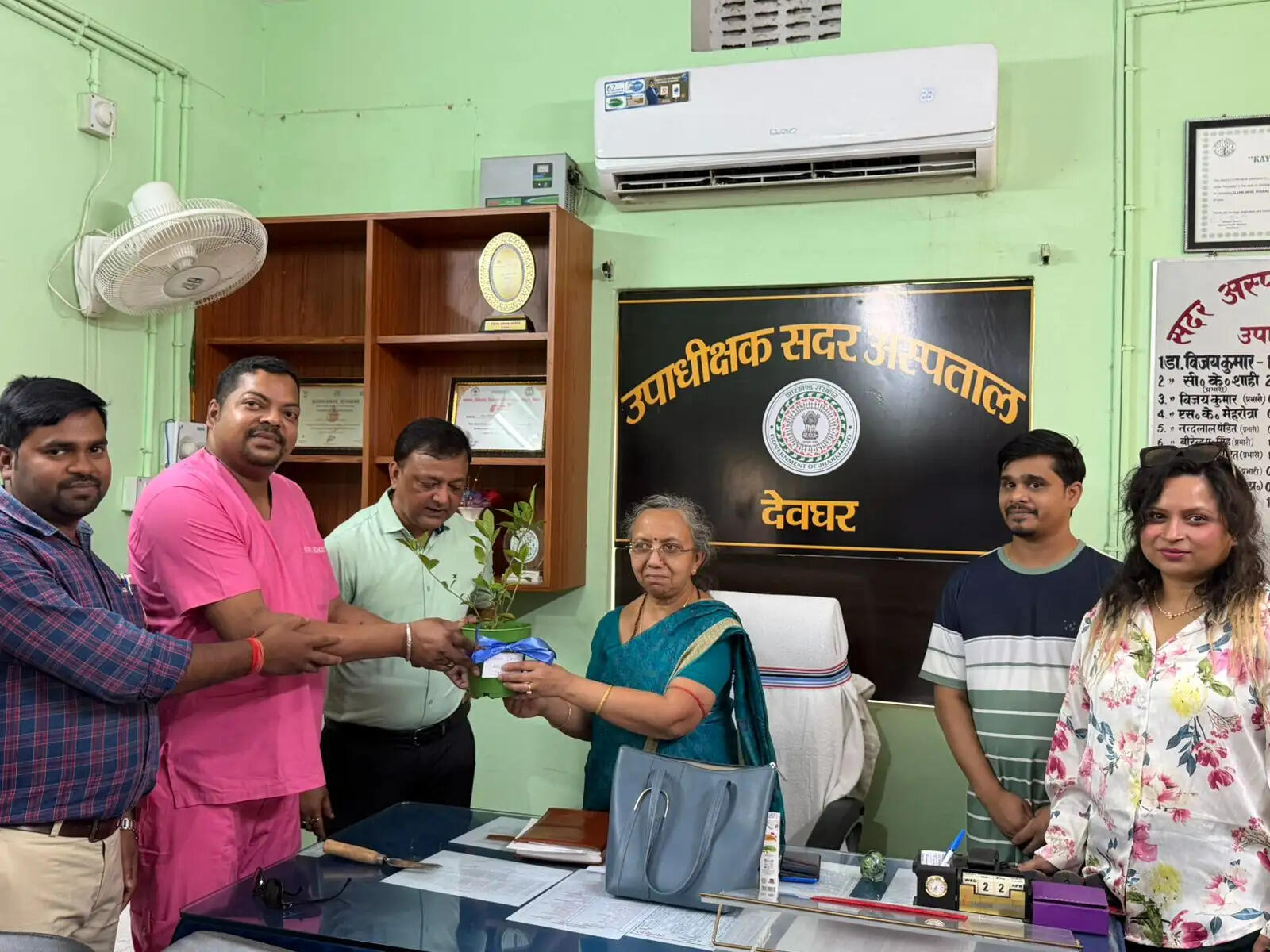 वर्ल्ड अर्थ डे पर देवघर में आईडीए का पौधारोपण अभियान