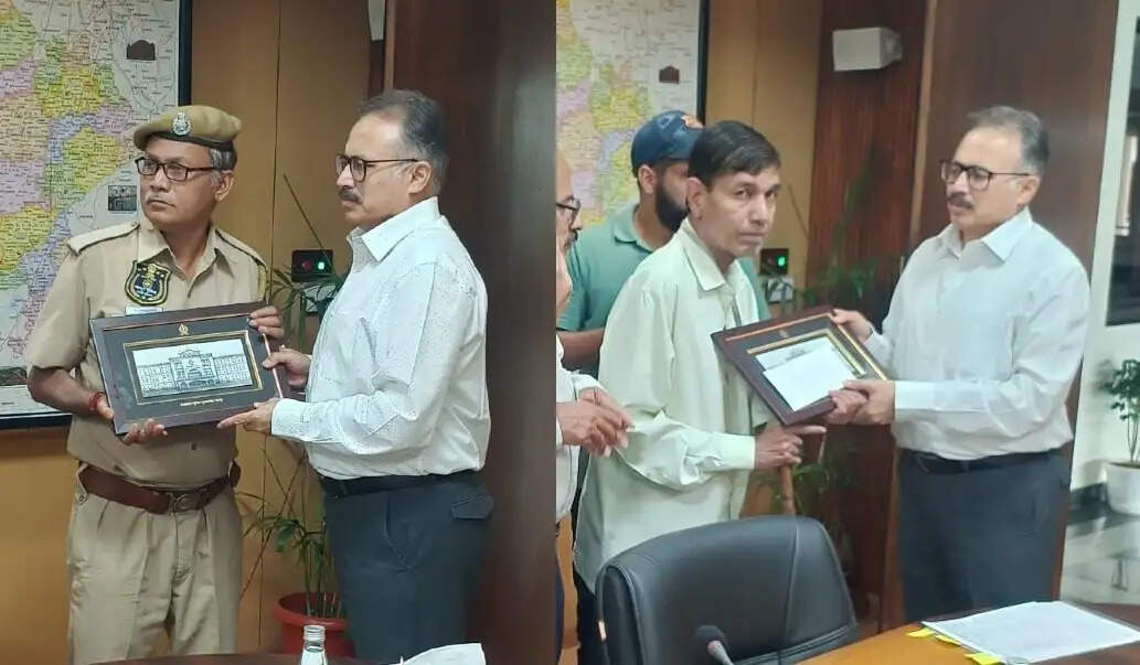 डीजीपी ने पेश की संवेदनशीलता की मिसाल: सेवानिवृत्त कांस्टेबलों का सम्मान