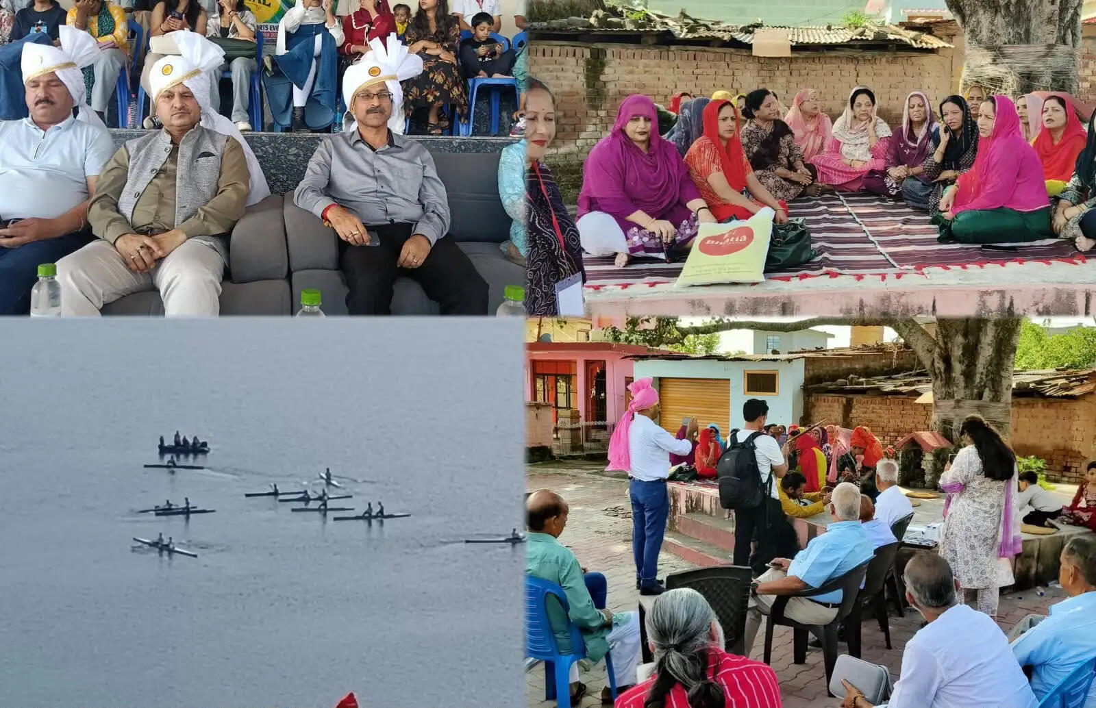 बसोहली उत्सव में संस्कृति परंपरा और पर्यटन का संगम-जल क्रीड़ा सांस्कृतिक कार्यक्रमों ने मोहा मन