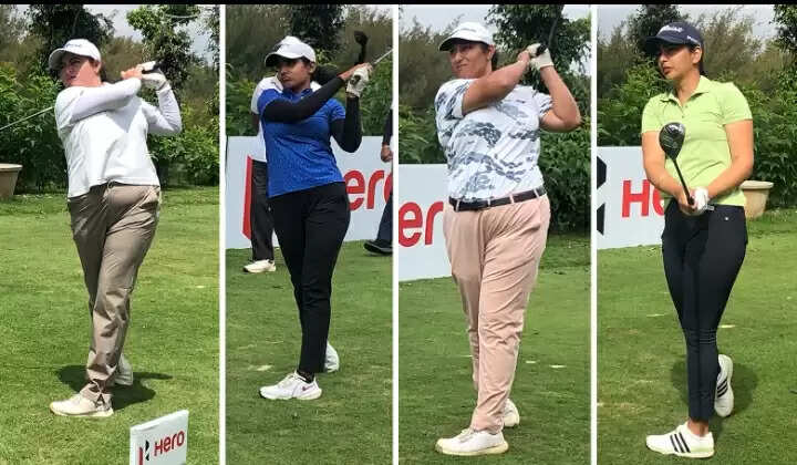 हीरो महिला प्रो गोल्फ टूर के 12वें चरण में चार खिलाड़ी संयुक्त बढ़त पर, अंतिम राउंड रोमांचक होने के आसार