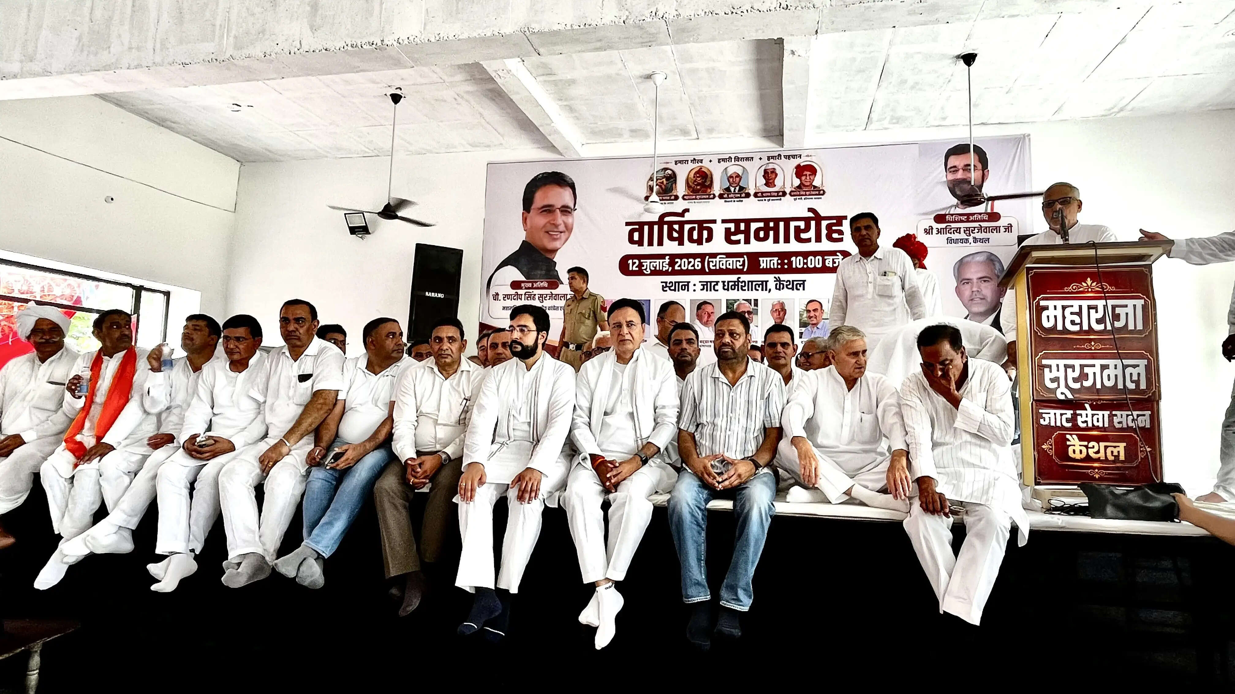 कैथल: खाद की किल्लत, मंडी व्यवस्था पर सरकार की नीतियां किसानों के खिलाफ:रणदीप सुरजेवाला