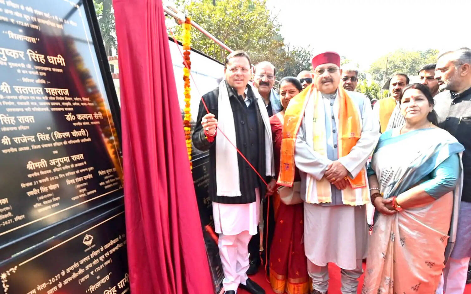 मुख्यमंत्री धामी ने कुंभ मेले के लिए 234.55 करोड़ की 34 परियोजनाओं का शिलान्यास किया