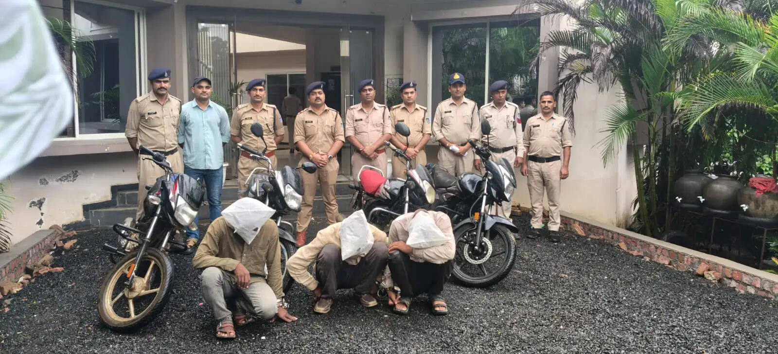 राजगढ़ः सीसीटीवी कैमरों की जांच से पकड़ाया चोर गिरोह, 11 वारदातों का खुलासा