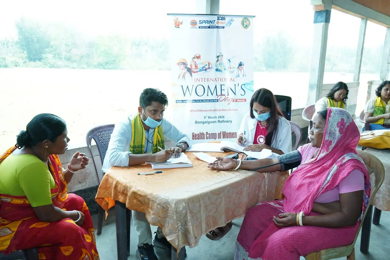 थुंकुरबारी गांव में महिला एवं बाल स्वास्थ्य शिविर आयोजित, डब्ल्यूआईपीएस बीजीआर की पहल