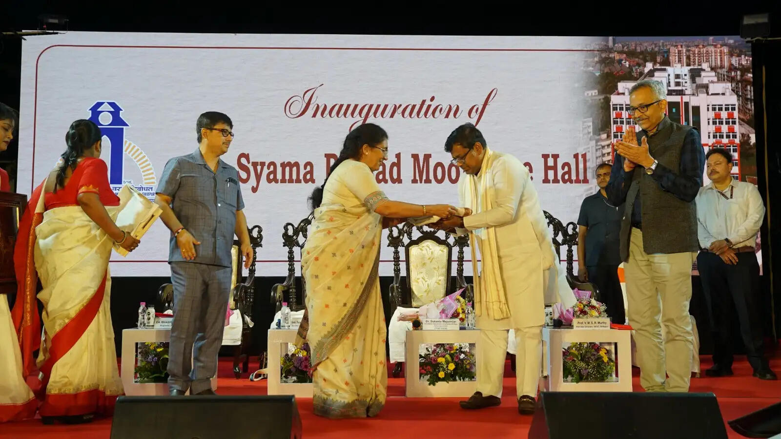 आईआईईएसटी शिबपुर में एक हजार 160 क्षमता वाले डॉ. श्यामा प्रसाद मुखर्जी हॉल का उद्घाटन