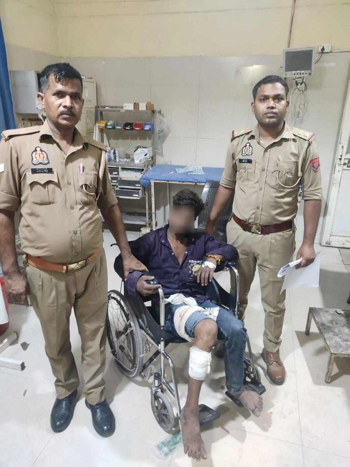 मुठभेड़ में दो अन्तरजनपदीय शातिर वाहन चोर गिरफ्तार, एक को गोली लगी