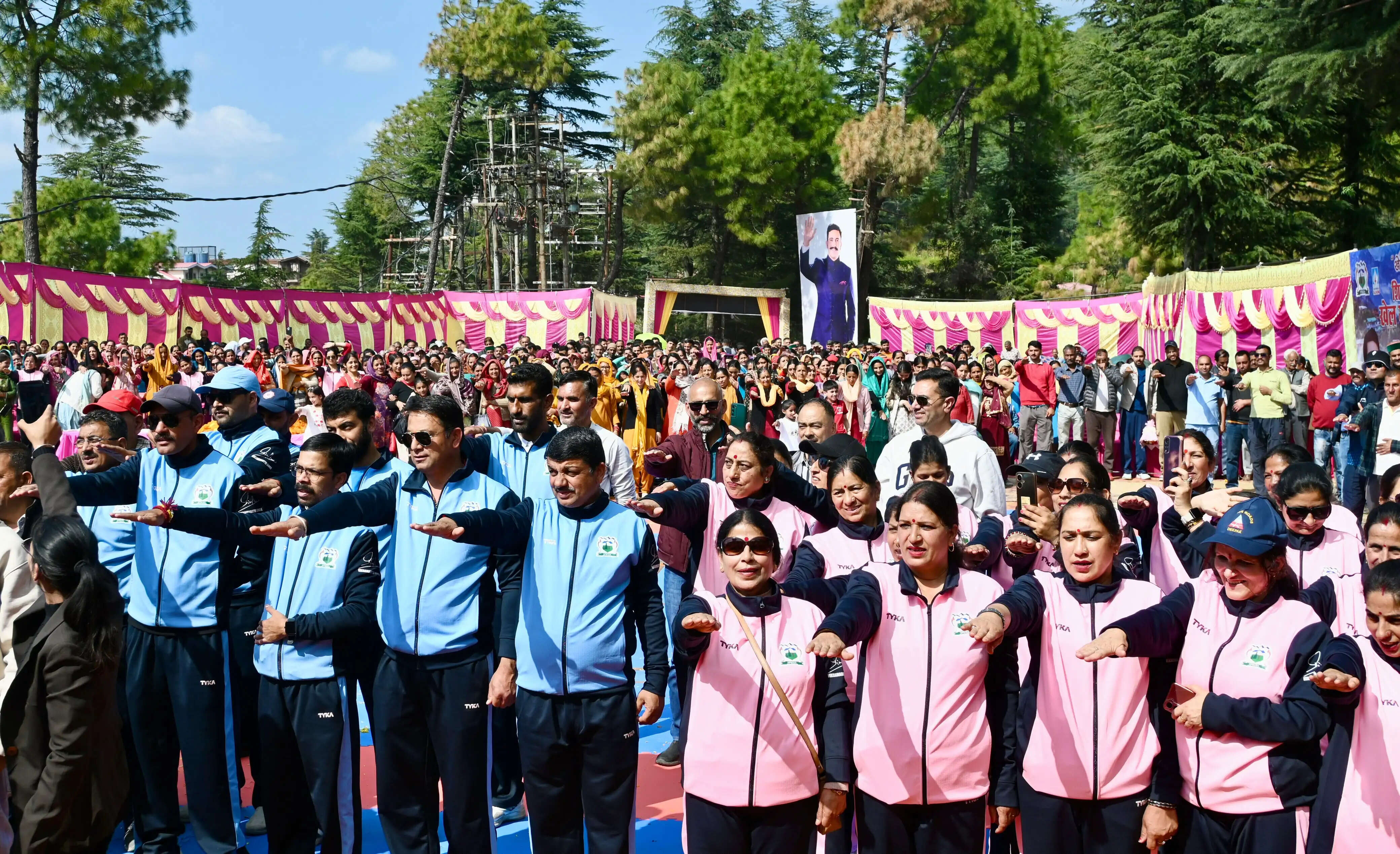 शिमला के बनूटी में खेल महाकुंभ शुरू, 10 हजार खिलाड़ी ले रहे हिस्सा