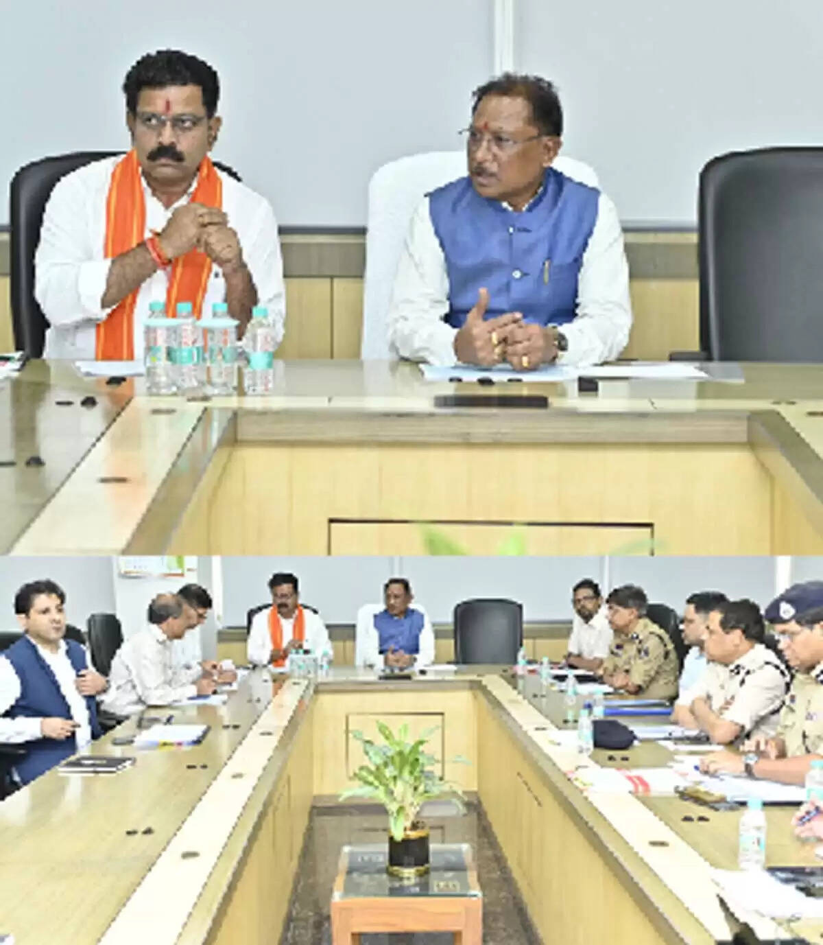 मुख्यमंत्री&nbsp;साय ने गृह विभाग की ली समीक्षा बैठक,&nbsp;अपराध अनुसंधान की गुणवत्ता पर दिए निर्देश