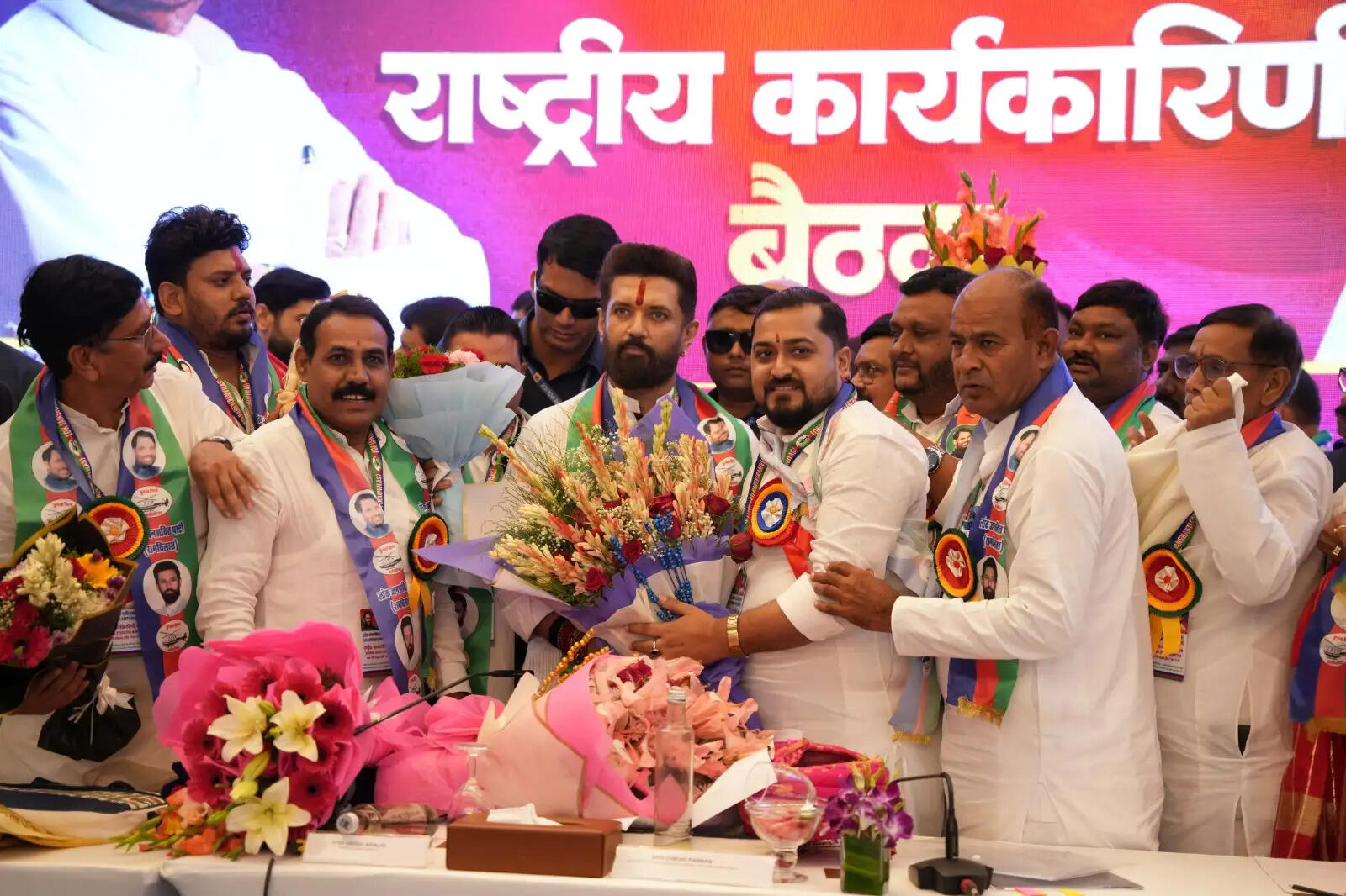लोजपा (आर) की राष्ट्रीय मिटिंग में बड़ा फैसला&nbsp;:&nbsp;राजस्थान निकाय-पंचायत चुनाव में उतरेगी पार्टी
