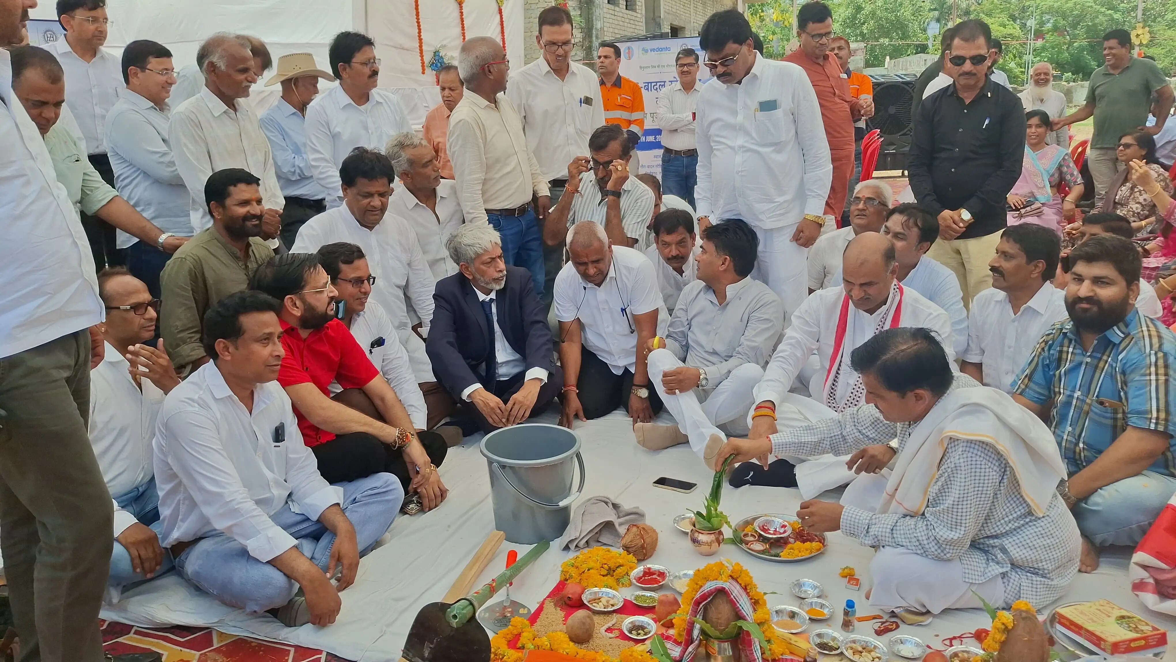 गोरा बादल स्टेडियम के पुनर्विकास का भूमि पूजन, जिंक के सहयोग से बनेगा अत्याधुनिक स्पोर्ट्स कॉम्प्लेक्स