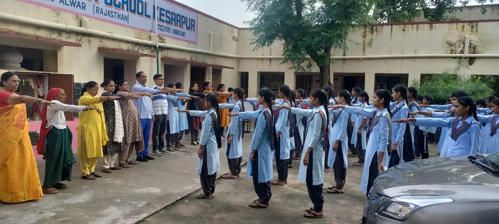 अलवर में मतदाता जागरूकता कार्यक्रम में ‘पहले मतदान, फिर जलपान’ का दिया संदेश