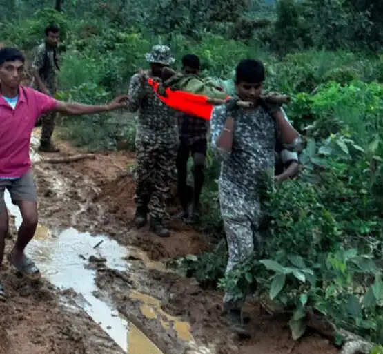आईटीबीपी 53वीं वाहिनी ने सात माह की गर्भवती महिला काे सुरक्षित अस्पताल पहुंचाया