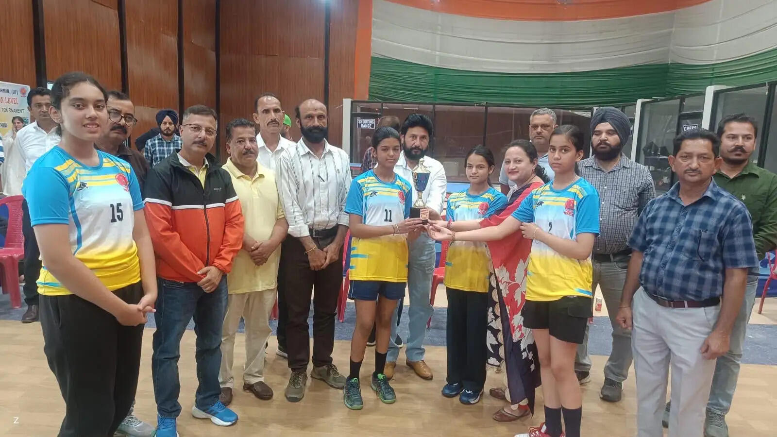 अंडर-14 बालिका बैडमिंटन में जम्मू बना चैंपियन, उधमपुर को 2-0 से हराया