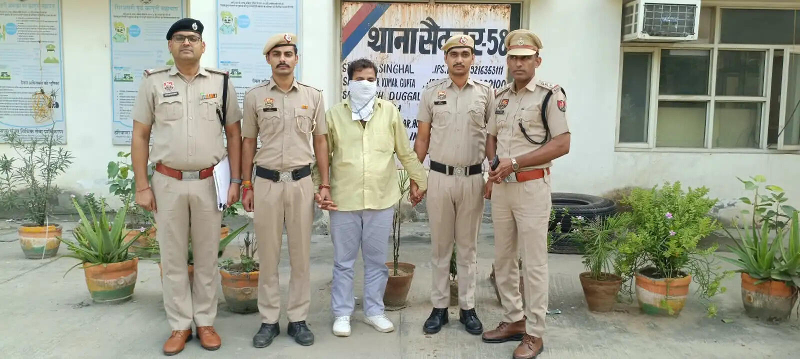 फरीदाबाद : धमकी देकर महिला से दुष्कर्म करने वाला आरोपित गिरफ्तार