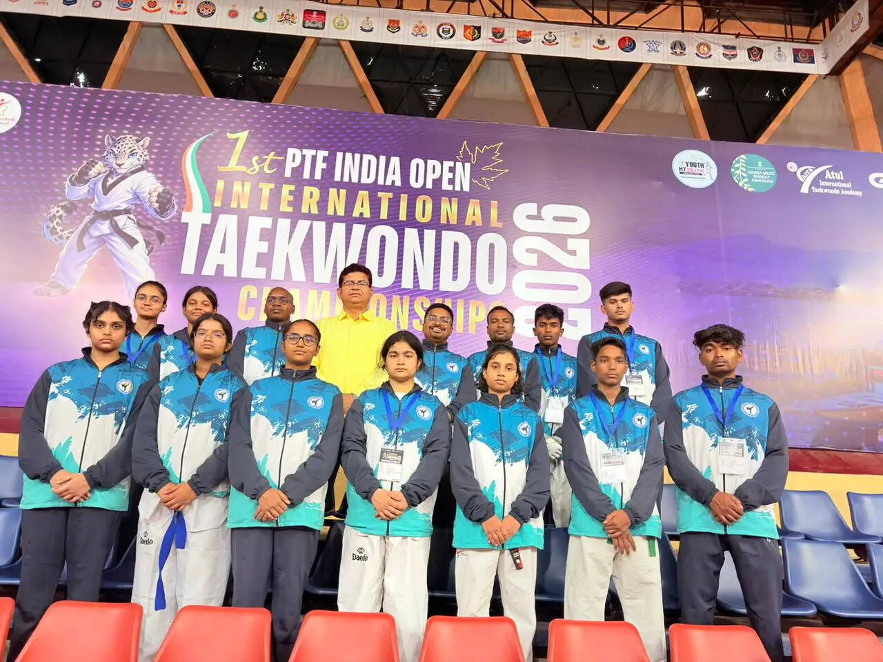 अंतरराष्ट्रीय ताइक्वांडो प्रतियोगिता में हिस्सा लेने श्रीनगर पहुंची रांची की 21 सदस्यीय टीम