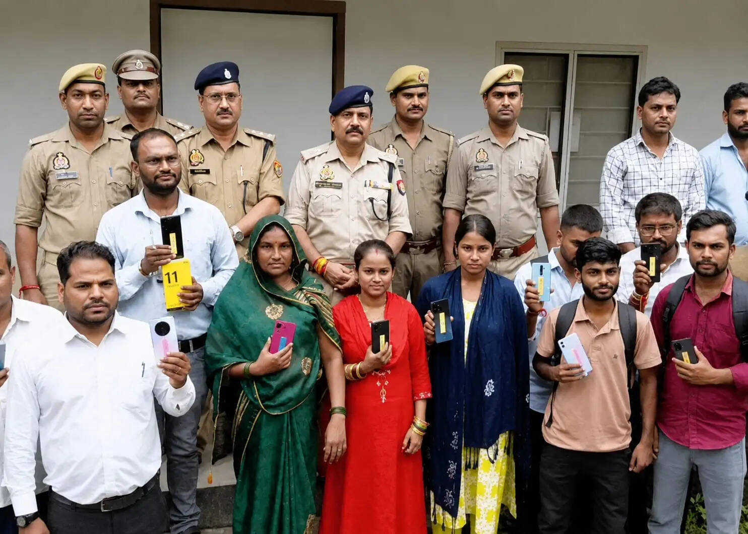 जीआरपी ने खाेज निकाले 54 लाख कीमत के 360 फोन बरामद