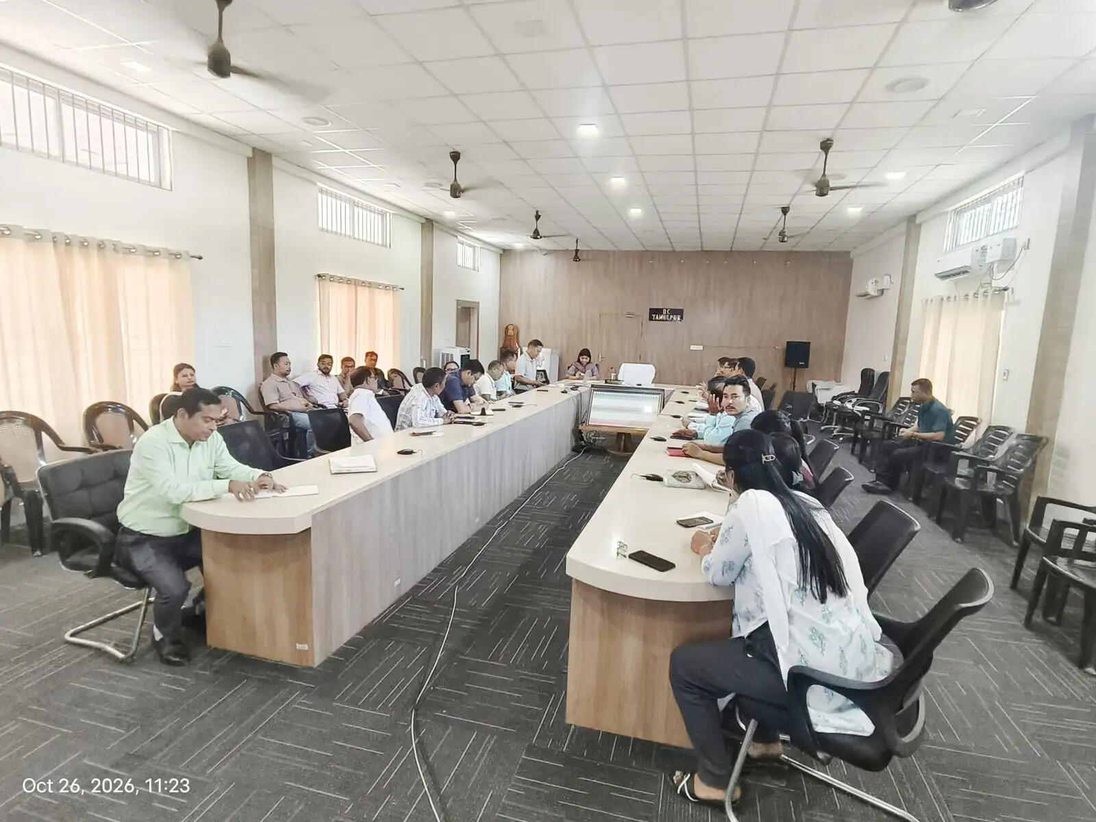 खेल महारण 3.0 की तैयारियों को लेकर तामुलपुर जिला प्रशासन की समीक्षा बैठक आयोजित
