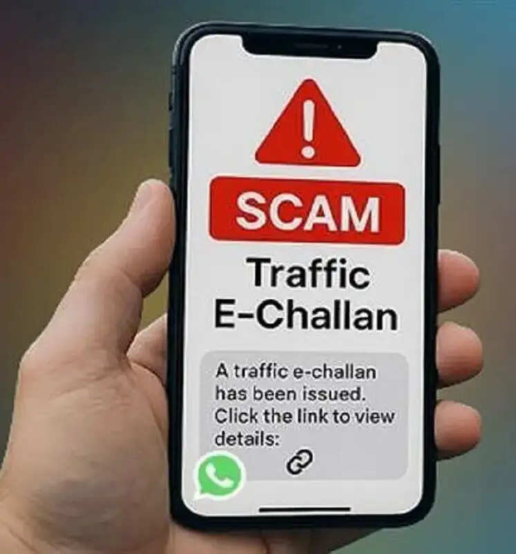 ई-चालान के फर्जी लिंक पर क्लिक करते ही 4.40 लाख रुपये की हुई साइबर ठगी