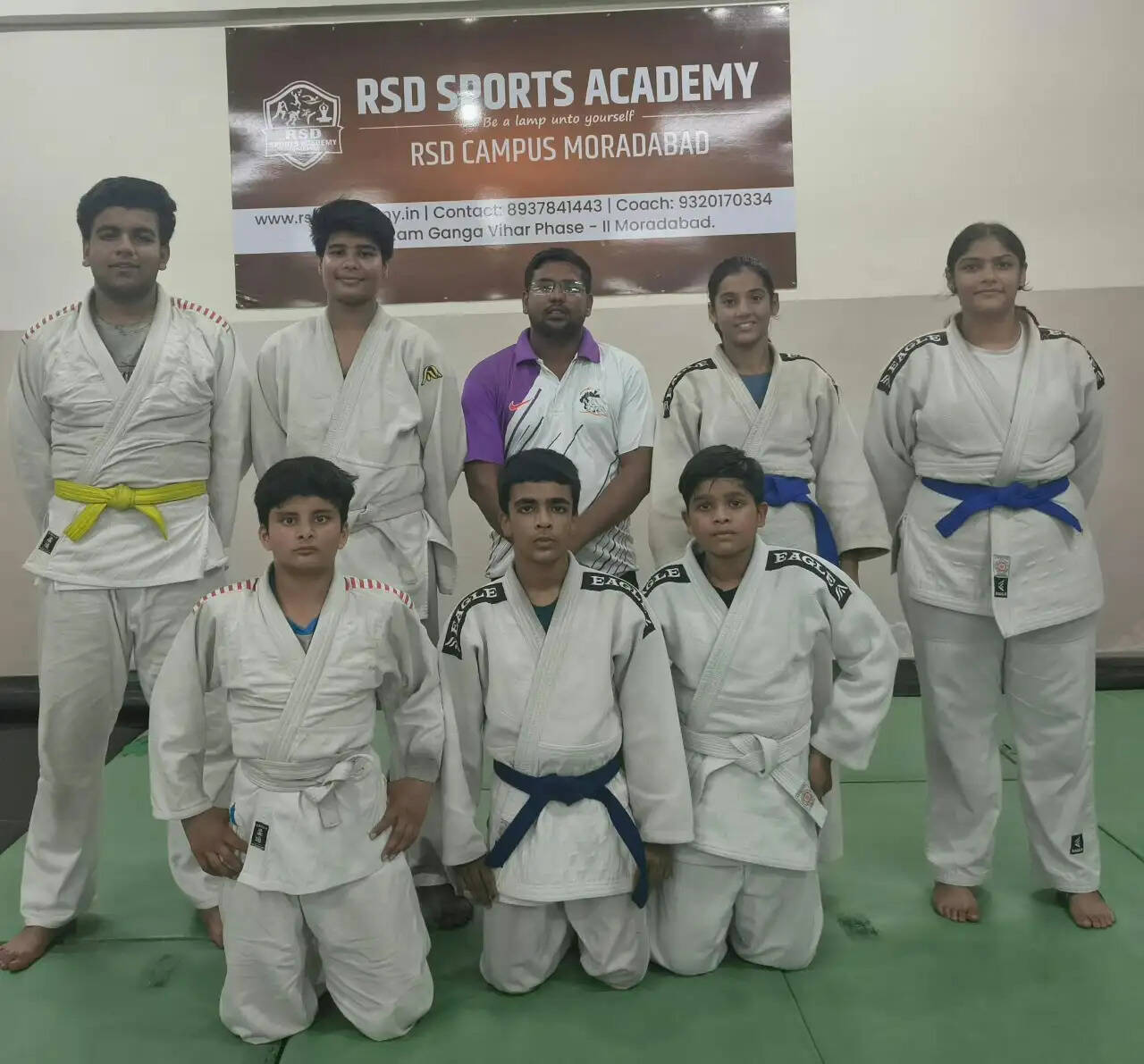स्पर्धा इंटरनेशनल स्पोर्ट्स ओलंपियाड में दमखम दिखाएगी मुरादाबाद की जूडो टीम