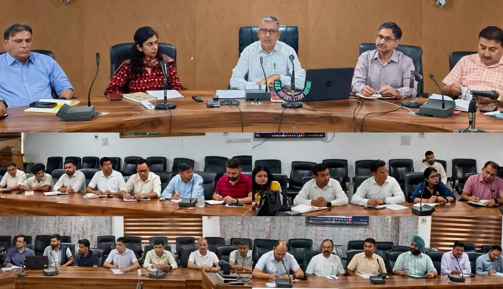 सेल्फ एन्यूमरेशन व नशा मुक्त अभियान की प्रगति की समीक्षा, डीसी ने दिए सख्त निर्देश