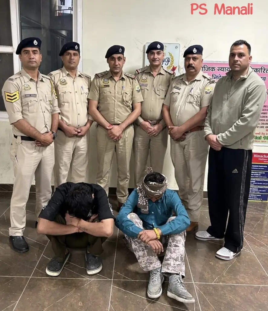 कुल्लू पुलिस की नशे पर बड़ी कार्रवाई, 23.690 ग्राम चिट्टा बरामद, तीन गिरफ्तार